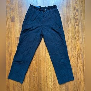 Faconnable Navy Corduroy Pants